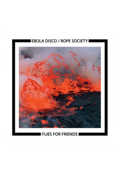 EBOLA DISCO / ROPE SOCIETY  "split" LP